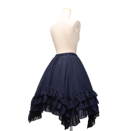 シフォンフリルスカート