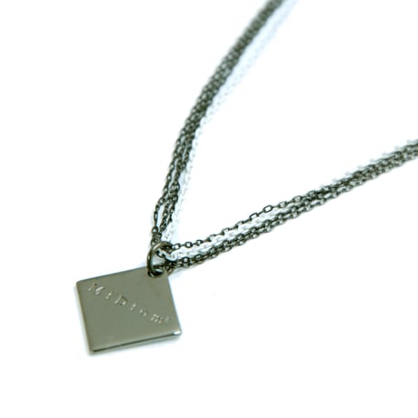 【MiDiom】Monotone Short Necklace