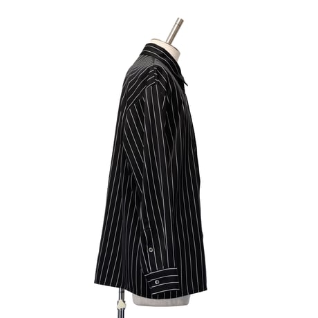 【MiDiom】Stripe Big Shirt