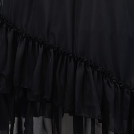 シフォンヴェールスカート