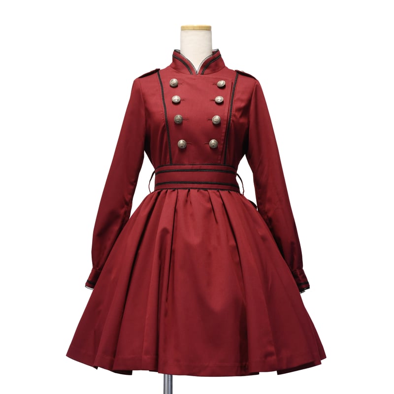 hidolatral theodol DinerMaid Onepiece(ボル DinerMaid Onepiece(ボルドー) | HIDOLATRAL THEODOL