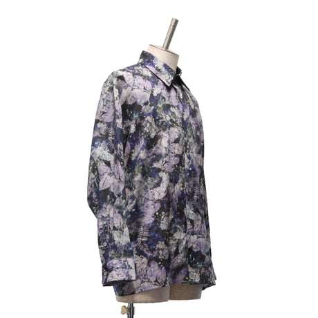 【MiDiom】Abstract Leaf Big Shirt