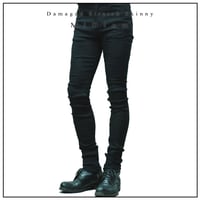 【MiDiom】Damaged Stretch Skinny【ラスト1点】