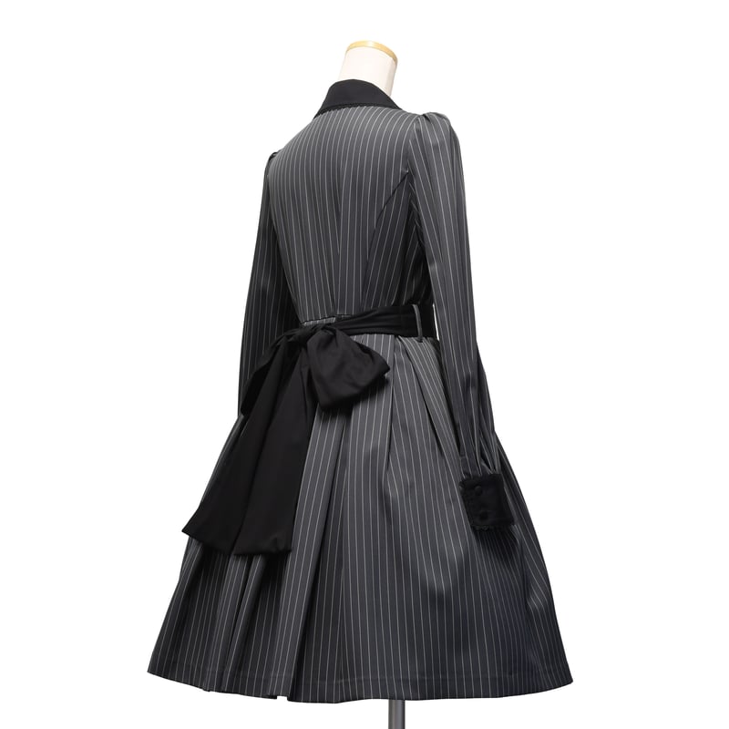 ストライプタックワンピース | Sheglit MiDiom online store