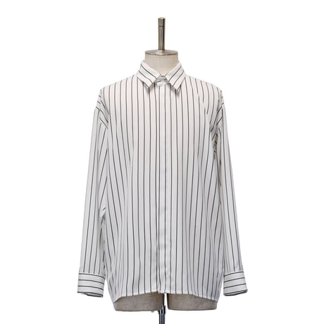 【MiDiom】Stripe Big Shirt