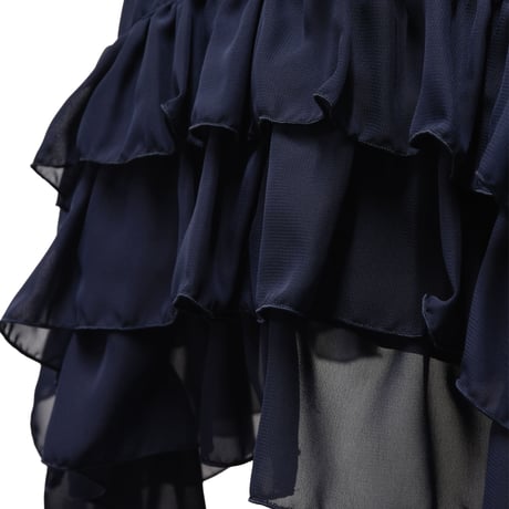 シフォンフリルスカート