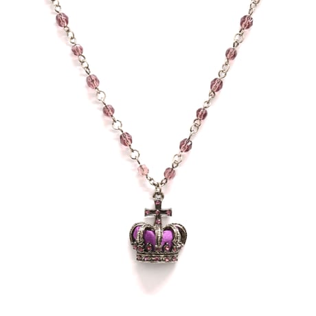 "Noble"クラウンネックレス／シルバー
