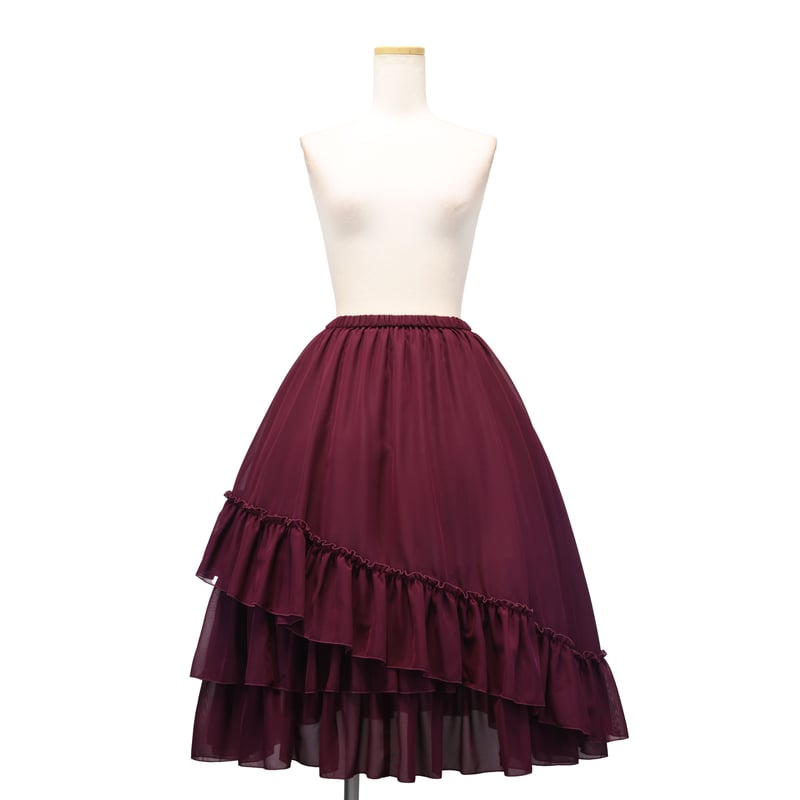 シフォンヴェールスカート | Sheglit MiDiom online store