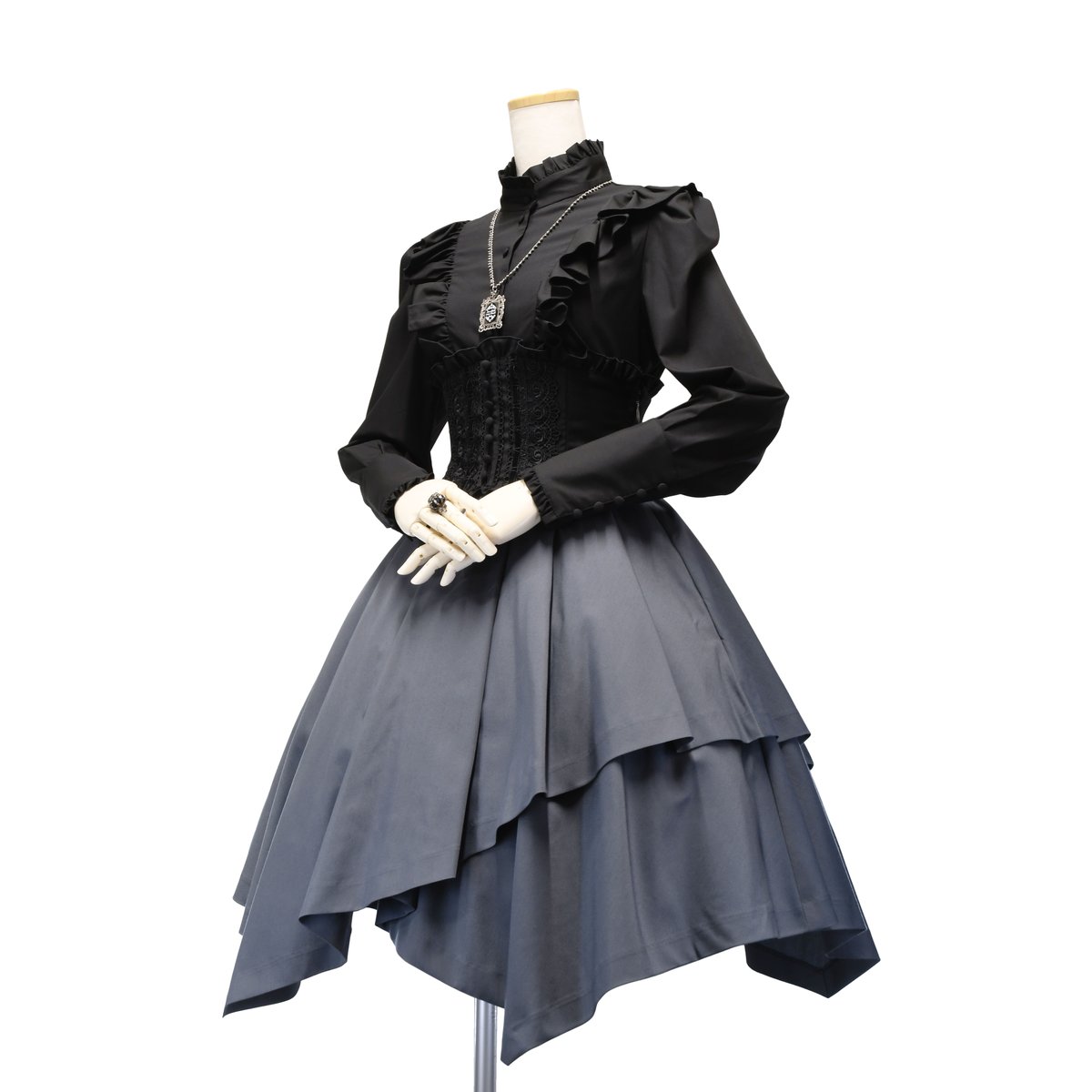 【未使用】Sheglit イレギュラータックスカート ○コーディネート○ | Sheglit MiDiom online store