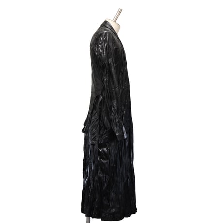 【MiDiom】Stole Collar Long Coat