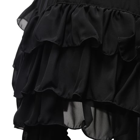 シフォンフリルスカート