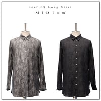 【MiDiom】Leaf JQ Long Shirt
