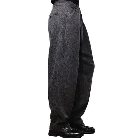 【MiDiom】JQ Gather Tapered Pants