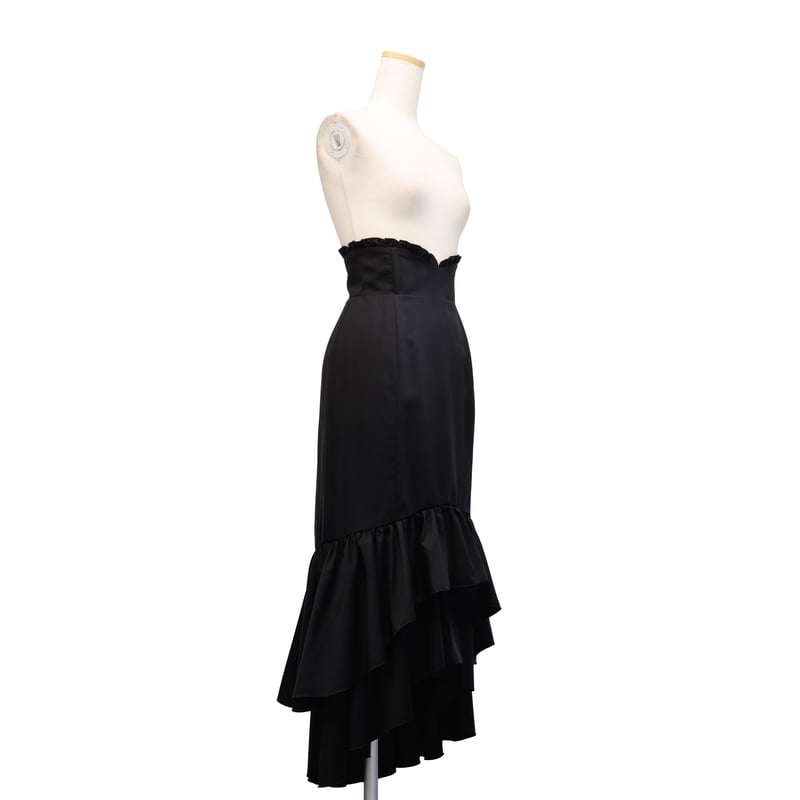 Sheglit ハイウエストマーメイドスカート 黒 M ハイウエストマーメイドスカート | Sheglit MiDiom online store