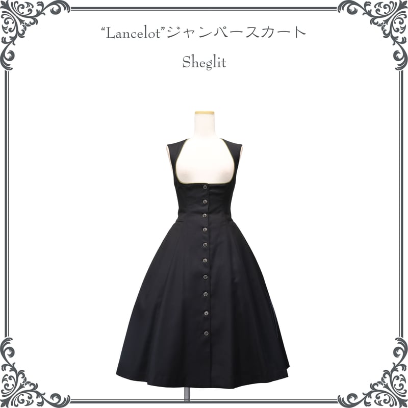 Angelina ジャンパースカート 黒 ○予約○