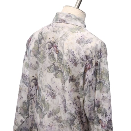 【MiDiom】Abstract Leaf Big Shirt