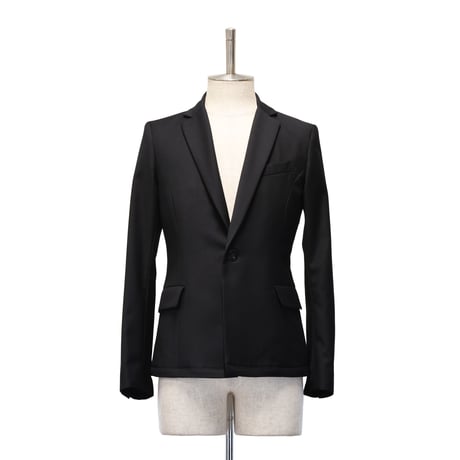 【MiDiom】Zip Long Tailored Jacket
