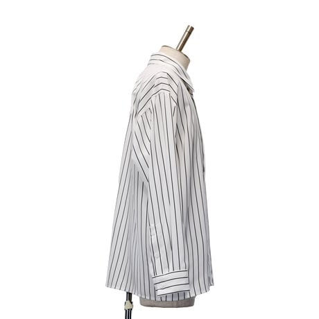 【MiDiom】Stripe Big Shirt