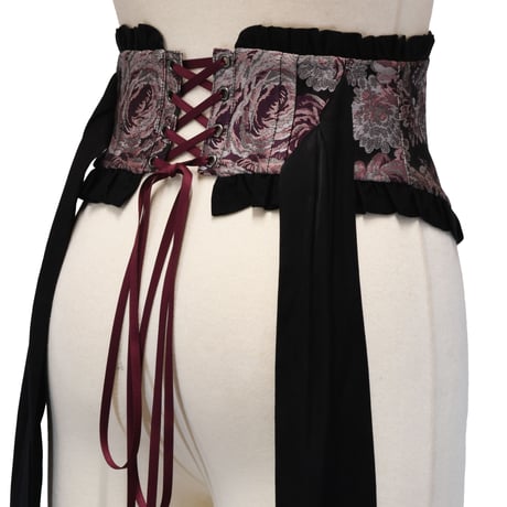 "Del Fiore"ジャガードコルセット