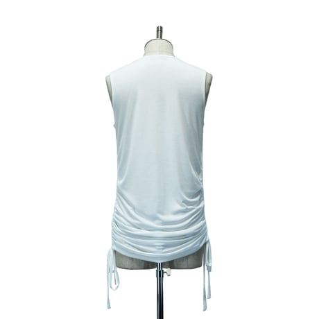 【MiDiom】Shirring Tank Top