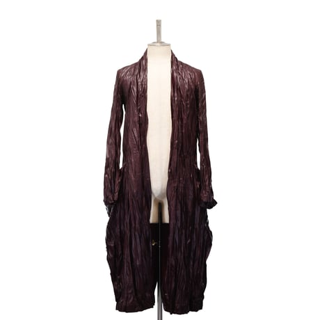 【MiDiom】Stole Collar Long Coat