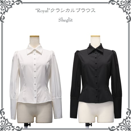 "Royal"クラシカルブラウス