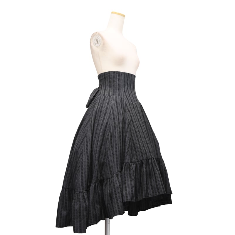 Sheglit バッスルスカート黒 🦋Sheglit 再入荷情報🦋 Earl Greyコルセットスカート (ブラック