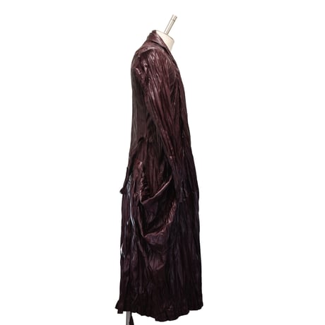【MiDiom】Stole Collar Long Coat