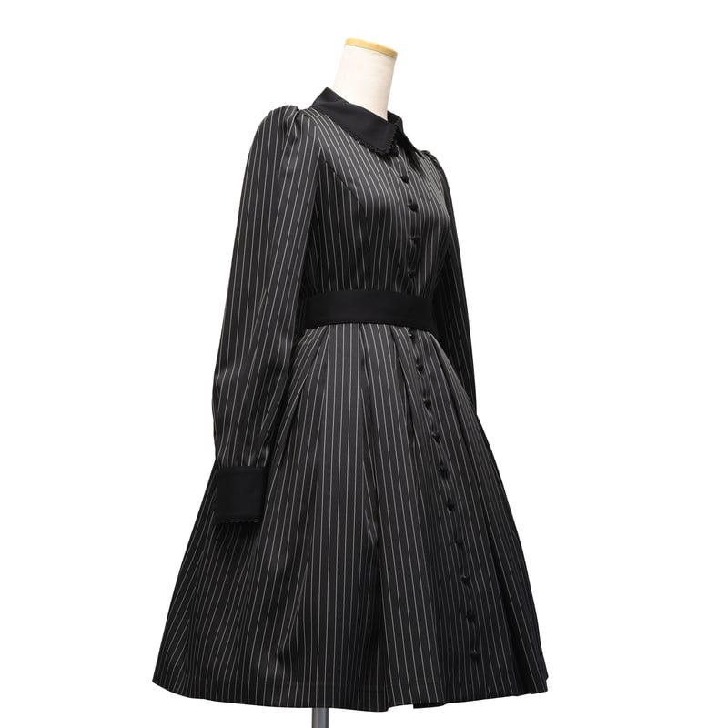 ストライプタックワンピース | Sheglit MiDiom online store