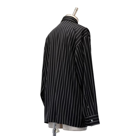 【MiDiom】Stripe Big Shirt