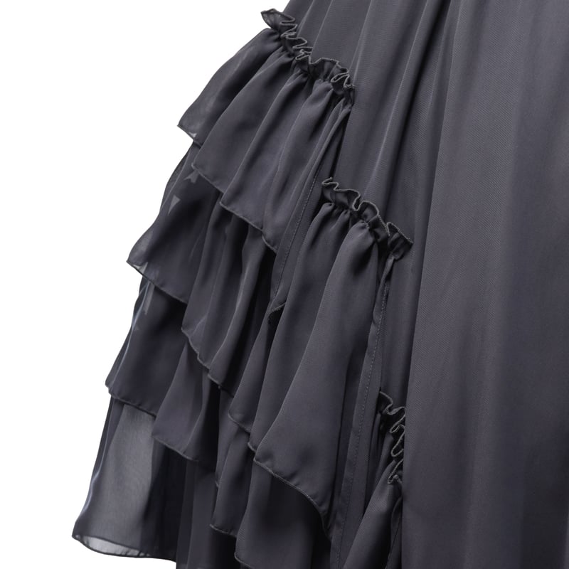 アシンメトリーフリルスカート | Sheglit MiDiom online store アシンメトリーフリルスカート | Sheglit MiDiom online store