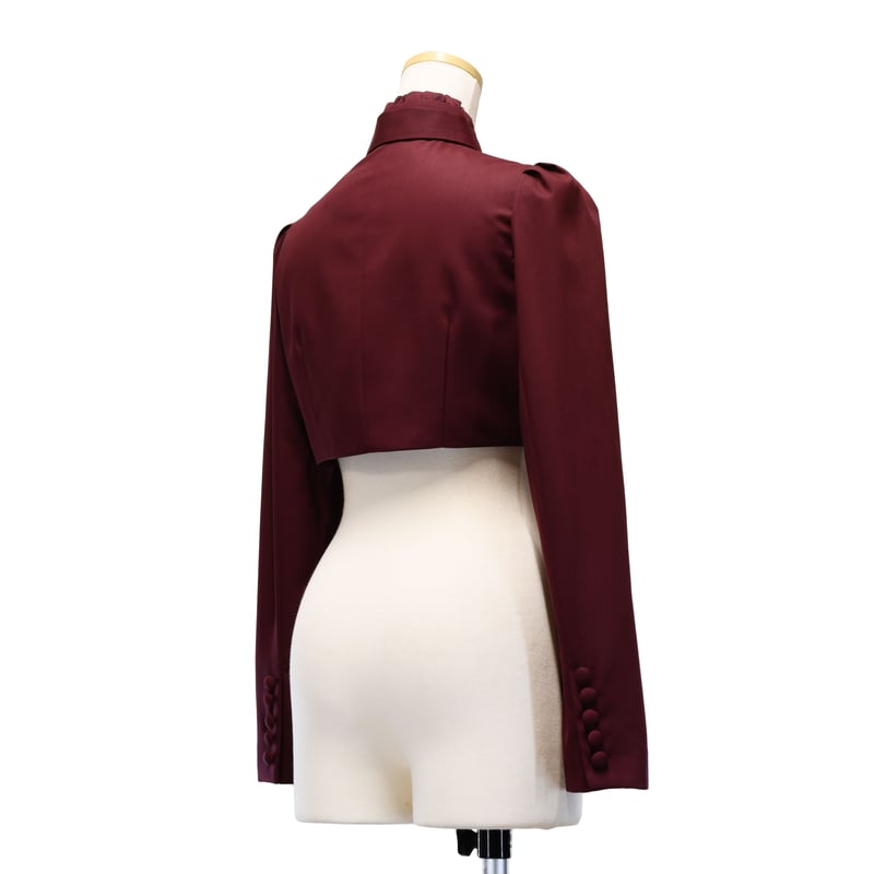 \"Earl Grey\"クラシカルボレロ ボルドー／Mサイズ sheglit Earl Grey