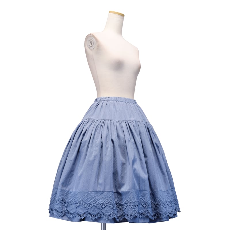 Sheglit●コットンレーススカート ホワイト●シェグリット コットンレーススカート | Sheglit MiDiom online store