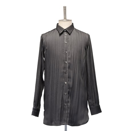 【MiDiom】Ink Flow Stripe Shirt