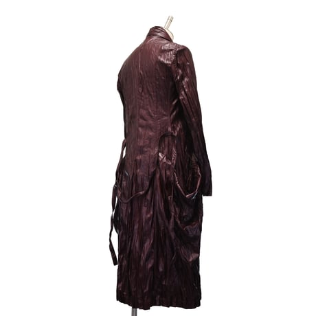 【MiDiom】Stole Collar Long Coat