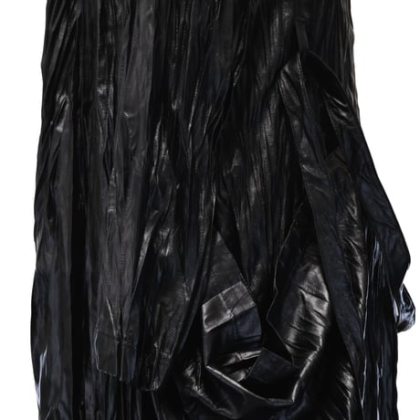 【MiDiom】Stole Collar Long Coat