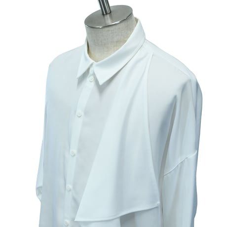 【MiDiom】Ruffle Frill Big Shirt