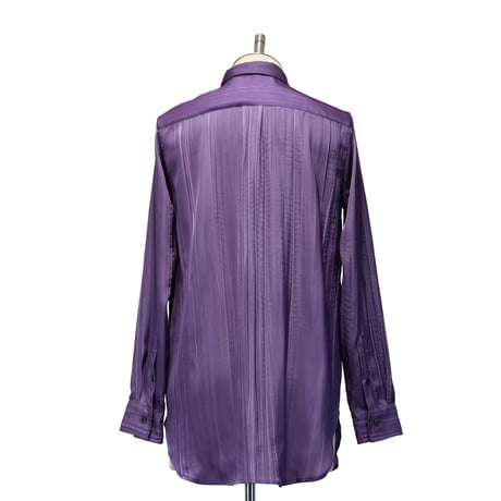 【MiDiom】Ink Flow Stripe Shirt
