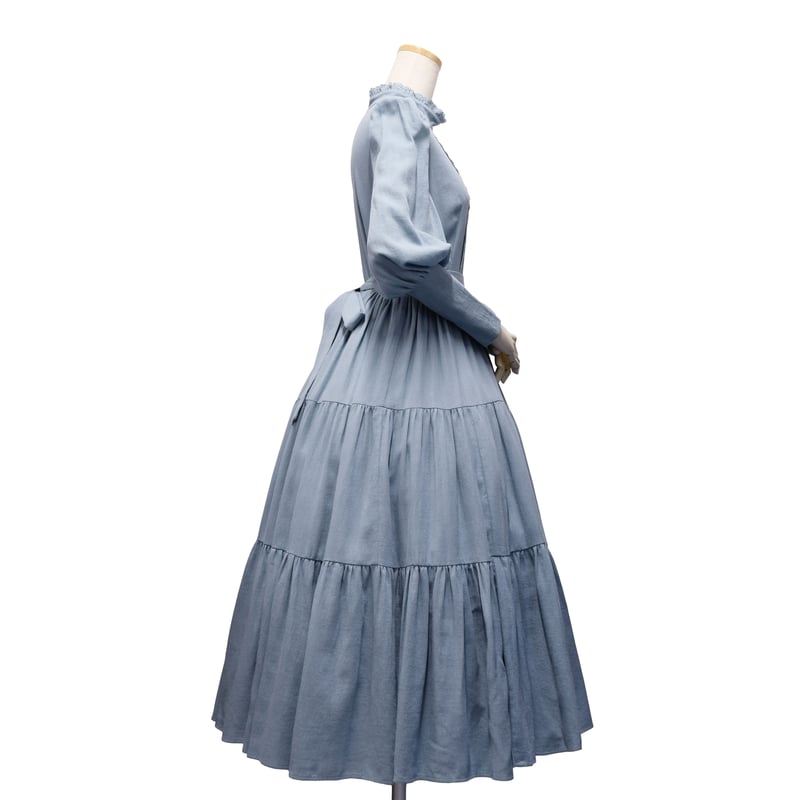 睡蓮のティアードドレス | Sheglit MiDiom online store