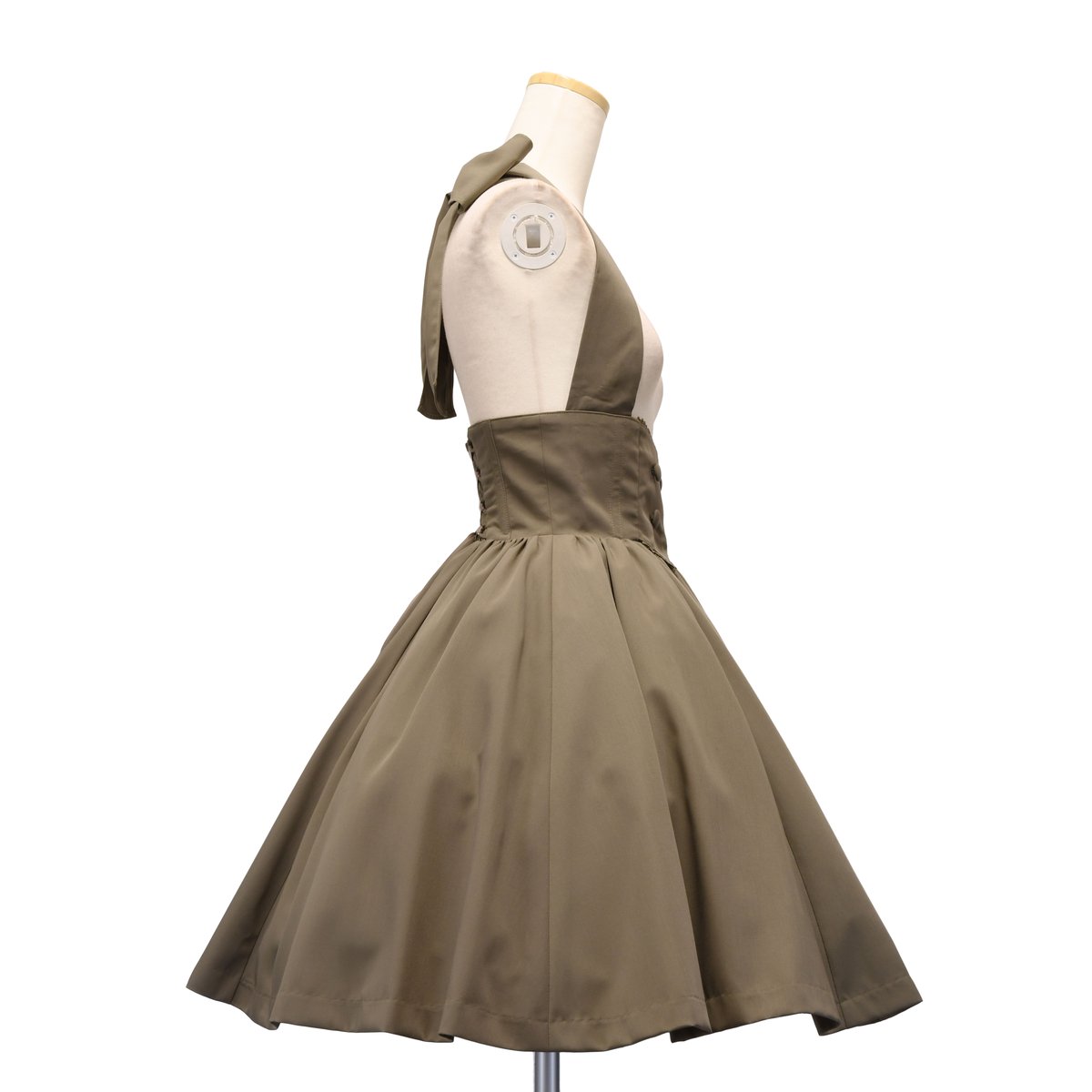 【sheglit】\"Earl Grey\"ジャガードコルセットスカート／ネイビー sheglit】