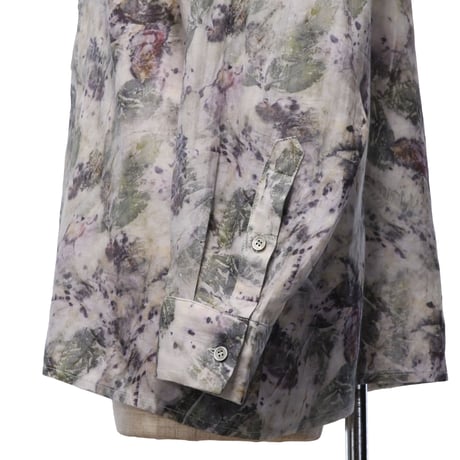 【MiDiom】Abstract Leaf Big Shirt
