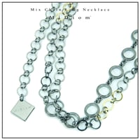 【MiDiom】Mix Chain Long Necklace