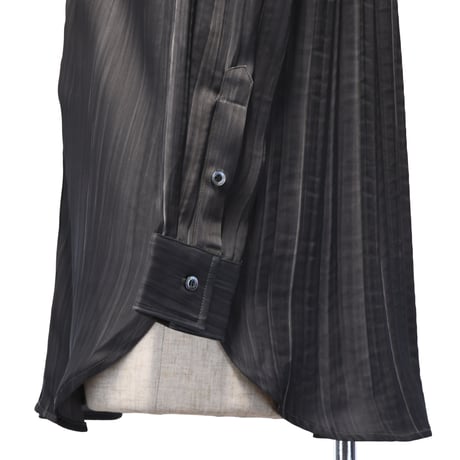 【MiDiom】Ink Flow Stripe Shirt