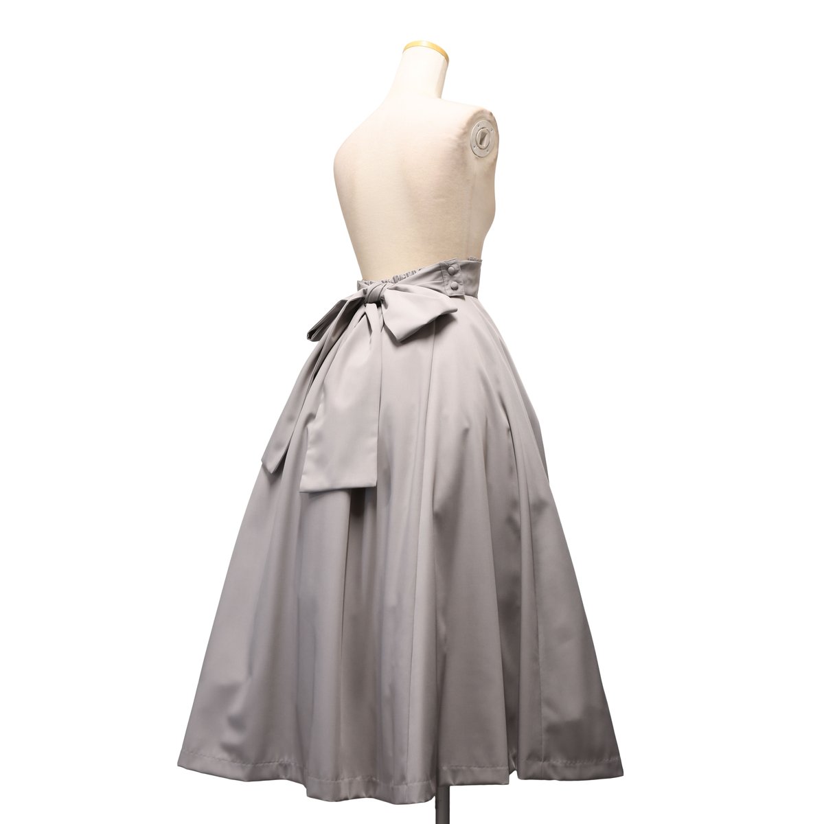 Sheglit シェグリット Victorianバッスルスカート ライトグレー fit=scale-down,w=1200