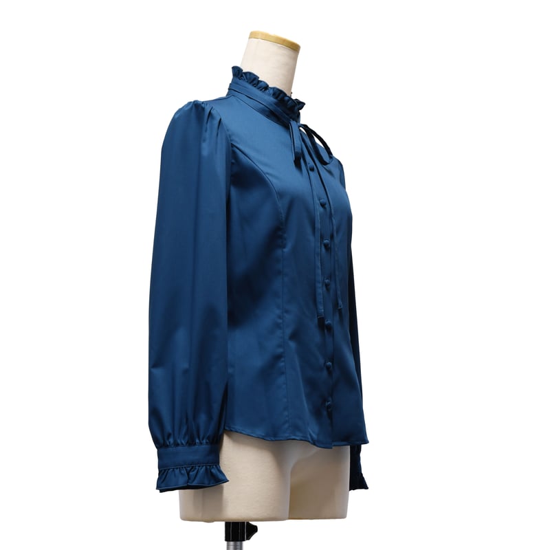 クラシカルリボンブラウス | Sheglit MiDiom online store