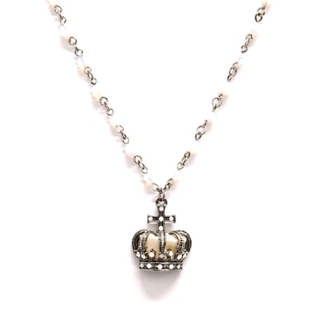 "Noble"クラウンネックレス／シルバー