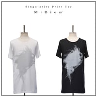 【MiDiom】Singularity Print Tee