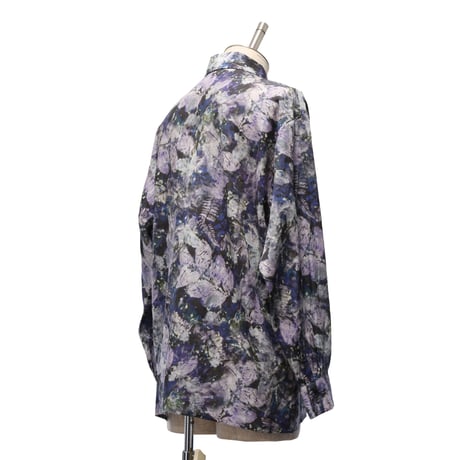 【MiDiom】Abstract Leaf Big Shirt