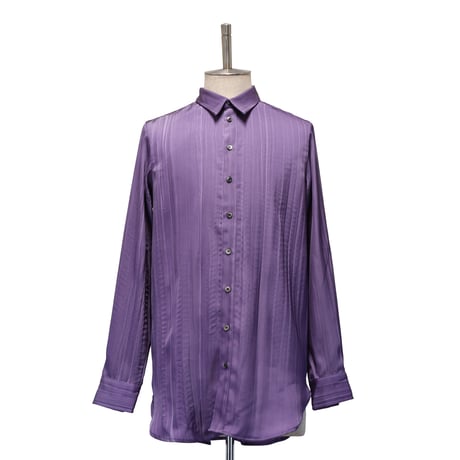 【MiDiom】Ink Flow Stripe Shirt