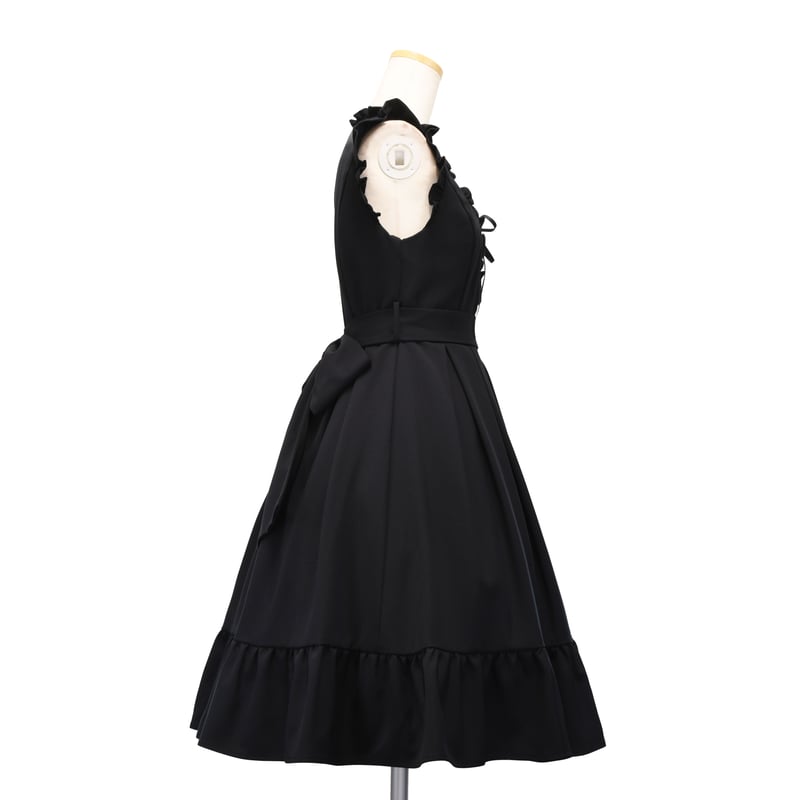 レースアップジャンパースカート | Sheglit MiDiom online store